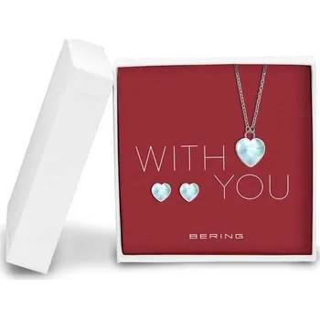 Náhrdelník Dárková sada náhrdelník + naušnice Bering Arctic Symphony 431-715-Silver + 5 let záruka a dárek ZDARMA