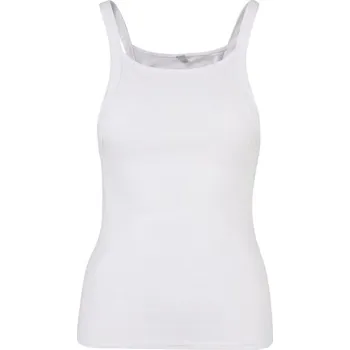 Build Your Brand Dámské přiléhavé tílko Everyday - Bílá | S