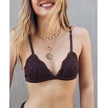 Podprsenka Anemone USA Čokoládová krajková podprsenka Anemone USA