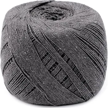 Příze Bavlněná příze macrame 600 g - 3 šedá