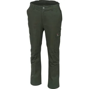 Rybářské oblečení DAM Kalhoty Iconic Trousers Olive Night - XL