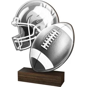 Volný čas Poháry Bauer Dřevěná plaketa WF024 | Americký fotbal