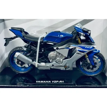 autíčko NewRay YAMAHA YZF-R1 BLUE/SILVER 1:12