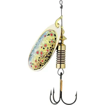 DAM Třpytka Nature 3D Spinner Sinking Brown Trout - vel.4 10g