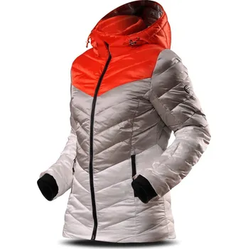 dámská lyžařská bunda TRIMM SUPRA orange/lt.grey/white - L