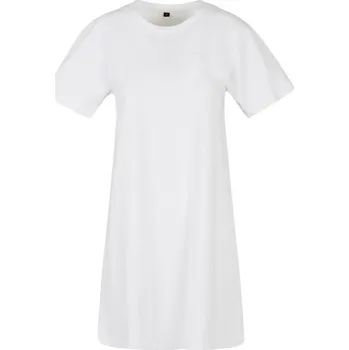 Dámské šaty Build Your Brand Tričkové šaty - Bílá | 5XL