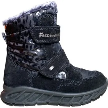 Dívčí zimní obuv Dětské zimní boty IMAC 7000/018 Black/Grey - 32
