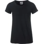 James & Nicholson (Daiber) Klasické dívčí tričko z biobavlny 8007G - Černá | M