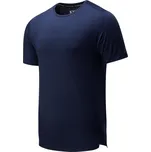 běžecké tričko s krátkým rukávem pánské NEW BALANCE MT01259ECR Q Speed Jacquard, modrá - M
