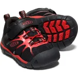 obuv městská nízká batolecí KEEN CHANDLER 2 CNX TOTS, black/red carpet - 22