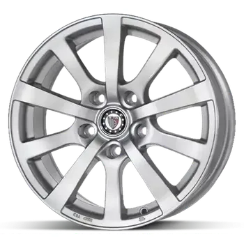 Alu kolo Platin P58 Silver 7x16 (5x114,3 ET40) 72,6 + od 2 kusů DOPRAVA ZDARMA!