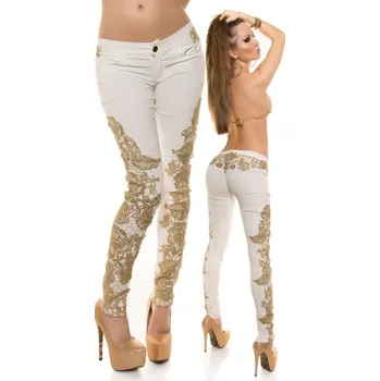 Dámské kalhoty Dámské stylové kalhoty in-ka1156wh - dle obrázku - XL