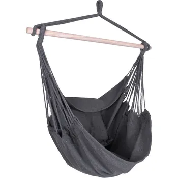 Zahradní nábytek Sportago Playa Deluxe závěsné houpací křeslo, antracit
