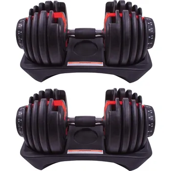 Sada 2ks nastavitelných jednoručních činek 2,5-24kg