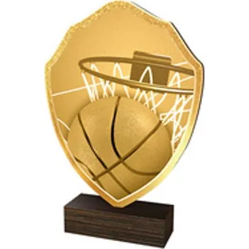 Poháry Bauer Dřevěná plaketa TFRW010 | Basketball