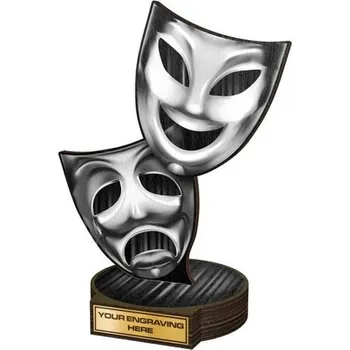 Poháry Bauer Dřevěná plaketa RWR051 | Divadlo