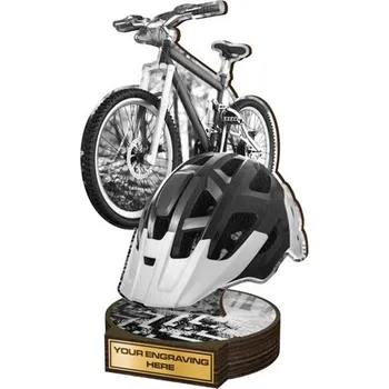 Poháry Bauer Dřevěná plaketa RWR162 | Cyklistika