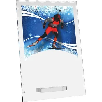 Poháry Bauer Skleněná trofej CRS4244M23 | Biatlon