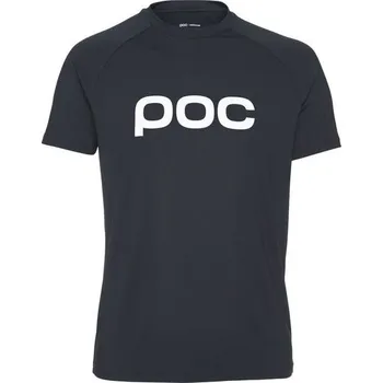Pánské tričko POC Pánské tričko s krátkým rukávem POC Enduro Tee, Uranium Black - S