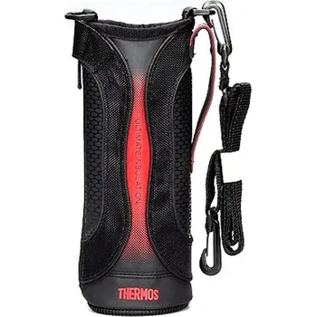 Láhev pouzdro na lahev THERMOS Pouzdro - Thermos Sport černá / červená