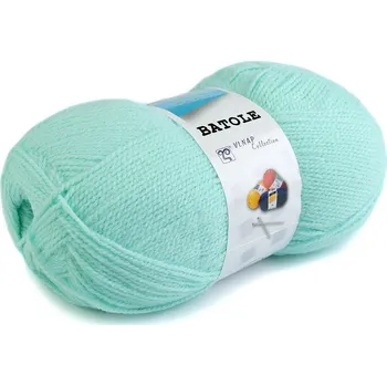 Galanterie Vlnap Pletací příze Batole 100 g - 6 (55024) mint