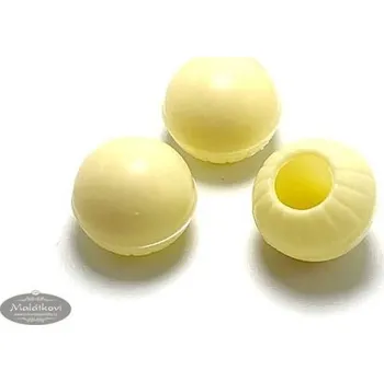 Čokoláda Kuličky bílé čoko korpus na pralinky Truffle White 1563 g / 504 ks