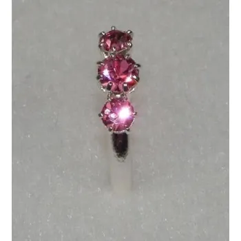 Prsten Prsteny bižuterie - 5810-0007 - S00 - Krystal - stříbro