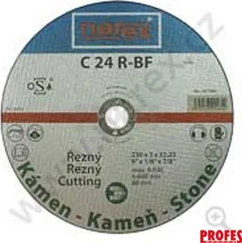 Řezný kotouč Narex Řezný kotouč na kámen rovný-230×3×22.2