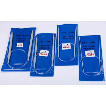 Jehlice Jehlice kruhové hliníkové 80 cm 3,5 mm