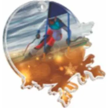 Poháry Bauer Akrylátová medaile MDA0008M03 | Sjezdové lyžování