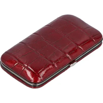 Manikúra a pedikúra tmavě červená kroko - Solingen 7200 červená