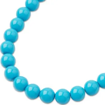 Korálek Preciosa kulatá perla MAXIMA 4 mm Crystal Aqua Blue