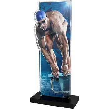 Poháry Bauer Akrylátová trofej APLAM14 | Plavání