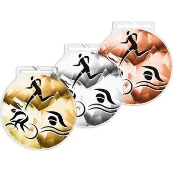 Poháry Bauer Akrylátová medaile MDAR60M32 | Triatlon