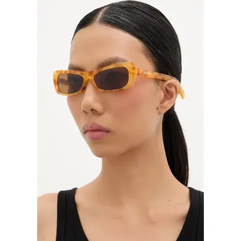 Sluneční brýle Sluneční brýle Jacquemus CAPRI dámské, béžová barva, JAC55C9SUN, 55, 80X