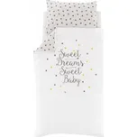 TRÄUMELAND povlečení 100/135 + 40/60 Sternentraum gelb