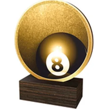 Poháry Bauer Dřevěná plaketa TFRW750 | Billiard