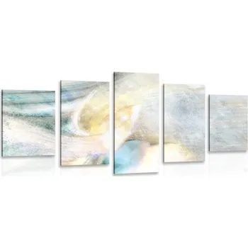 Obraz Dovido 5-dílný obraz nevšední abstrakce