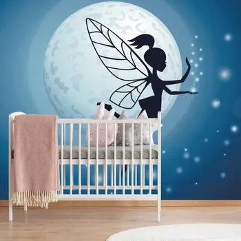 Tapeta Dovido doplnky Samolepící tapeta víla v měsíčním svitu