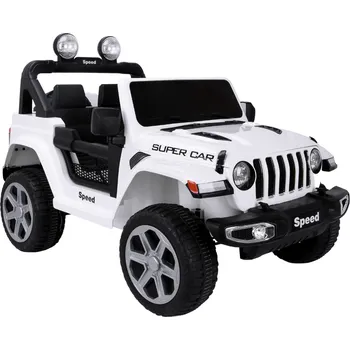 Dětské vozidlo LEAN CARS Elektrické Vozítko FT-938 Bílé 4x4