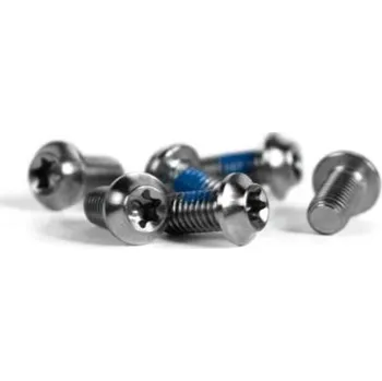 Šroub Sada 6-ti titanových šroubů TRICKSTUFF Titanium Screws M5x10.5 mm, stříbrné, 6g