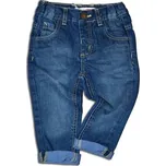 kalhoty riflové chlapecké, Minoti, FLAG 6, modrá - 80/86 | 12-18m