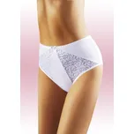 Dámské vyšší kalhotky Tonia - bílá - XXL