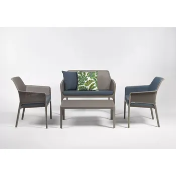 Zahradní sestava Nardi Sestava Net Bench 9-dílná Tortora