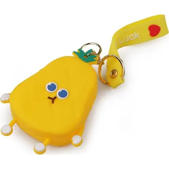 Peněženka Peněženka / klíčenka ovoce - 1 žlutá hruška