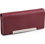 Kožená dámská peněženka - 1 bordó sv.
