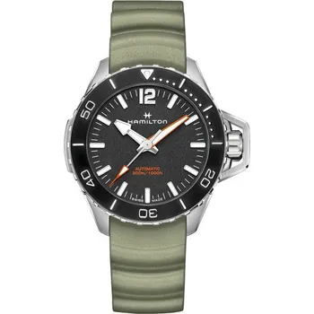 Hodinky Hamilton Khaki Navy Frogman Auto H77825331 + 5 let záruka a dárek ZDARMA