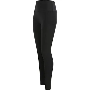Dámské legíny Tombo Dámské elastické sportovní legíny s vysokým pasem - Černá | 2XS/XS