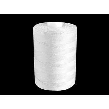 Nit James Polyesterové nitě pro overlocky i klasické šití návin 1000 m PES 40/2 - 001 bílá