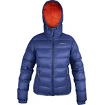 dámská péřová bunda WARMPEACE BRENTA LADY navy/mandarine - XXL